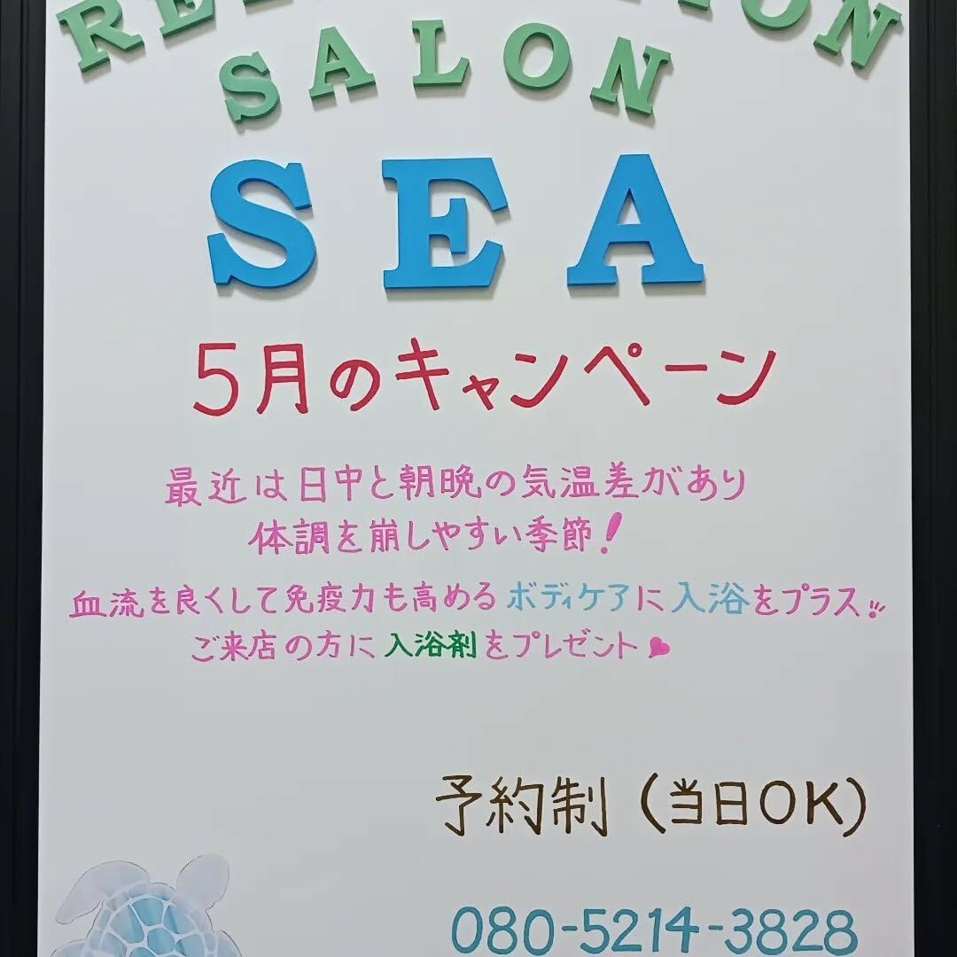 🎏 ５月限定キャンペーン 🎏