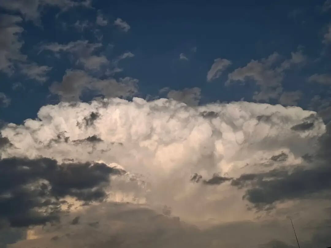 たまたま見つけた雲☁